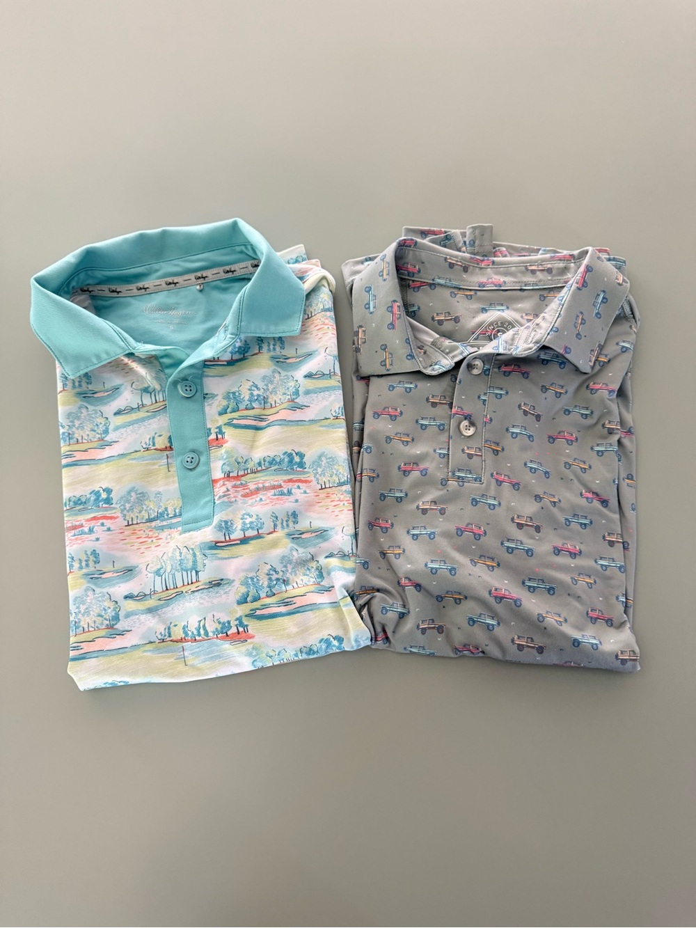 Men’s Small Polo Shirts - Walter Hagen and Burlebo